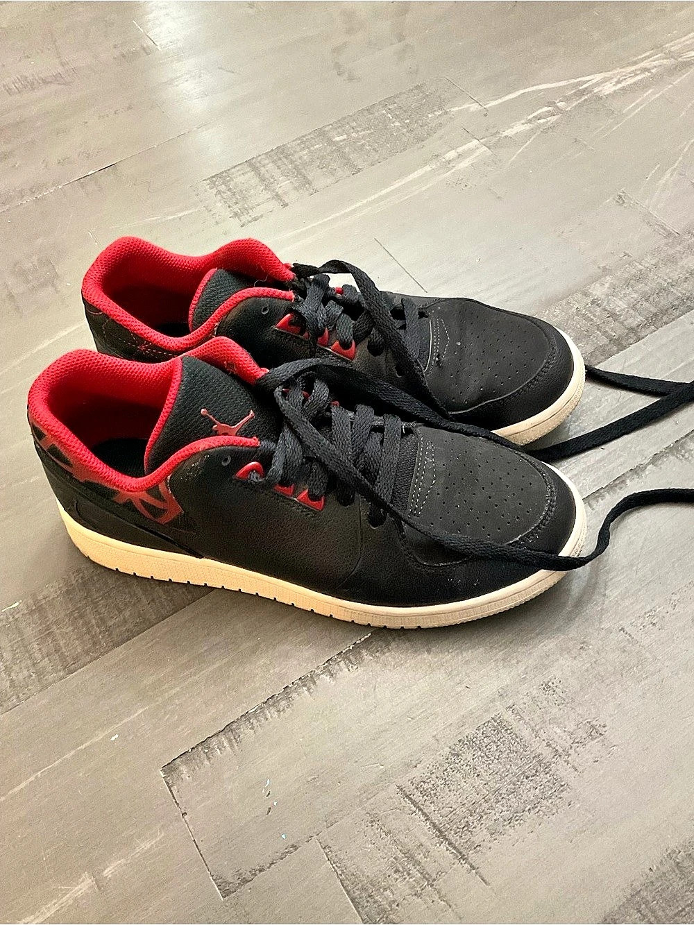 Jordan Flight Origin 2 Black & Red Sneakers
